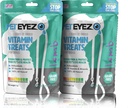 Pet Eyez-Dog Tear Stain Remover - Tear Stain Remover for Dogs - Dog Eye Care -Dog Treats with Astaxanthin, Blueberry Fruit Powder, Lutein, Grain Free, All-Natural Protein (Lamb-2 Pack)