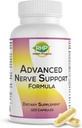 Advanced Nerve Support Formula. Peripherale Neuropathie-Ergänzung mit Alpha-Liposäure für gesunde Nerve-Reparatur & Funktion. Maximale Festigkeit Formel, 120 Kapseln