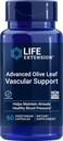 Life Extension Advanced Olive Leaf Vaskulære Support, Olive Extract, Selleri Extract, oleuropein, Blood Pressure Health Support, Cardiovaskulær Health, Vegetar, Gluten- Free, Non- GMO, 60 Kapsler