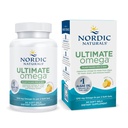 Nordic Naturals Plant Based Ultimate Omega, Lemon Flavor - 60 Vegetarian Soft Gels - 1210 mg Omega-3 - Vegan EPA and DHA - Supplement Made from Algae - Brain & Heart Support - Non-GMO - 30 Servings
