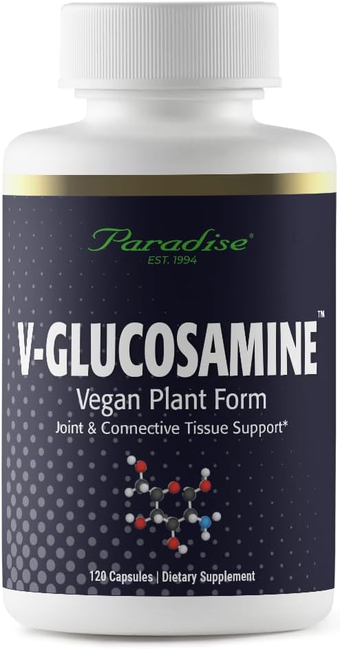 天堂草药 V-Glucosamine 补充品, 组织与联合健康, Super Potent, Ultra Pure, Vegan, 非转基因生物, Gluten Free, 120 蔬菜卡普尔