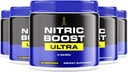 5 Pack) Nitric Boost Ultra – Premium Daily Powder Blend nun xardín, deseñado para axudar a manter a enerxía, apoiar a circulación natural e manterche indo, revisións oficiais (150 servizos)