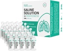 LABORATORIAS BASE 3% Solución de Saline para Máquina de Nebulizador TENIDO Solución de Saline para Inhalación " Irrigación de Nasal ANTE Alto 3% Concentración l 25 Vials 5ml Unidad Dose