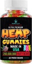 Hemp Gummies-Premium Natural Hemp Oil Gummy Bears-Promote Sleep and Rest, Peace and Relaxation-Made in USA