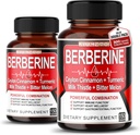 Berberine Supplement - Enhanced with Ceylon Cinnamon, Turmeric, Milk Thistle, Bitter Melon for Digestion, Immunity & Weight Managament Support (150 Count (Pack of 2))