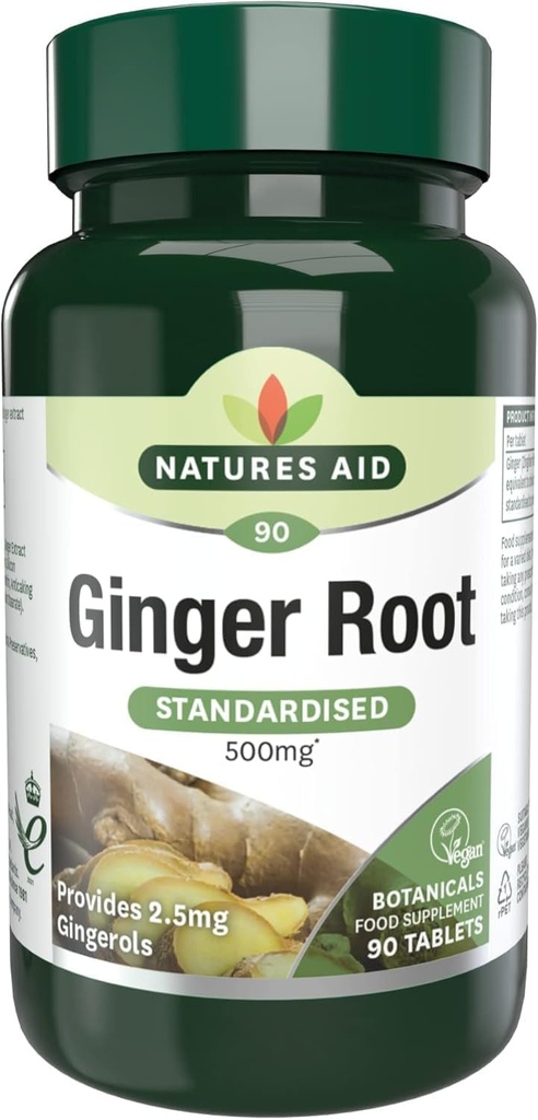 Natings Aid Ginger 500Mg