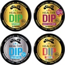 NEW Teaza Herbal Energy Pouch Qara (4 paket) Peppermint-Tropical-Cool Mint Chill-Banging Black Cherry