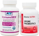 ImmunoSEB (60 caps) & Biome Ultra (ProbioSEB CSC3) (30 caps) - Immunity Boost Paket - Sistemik Enzymes & Probiyotiks