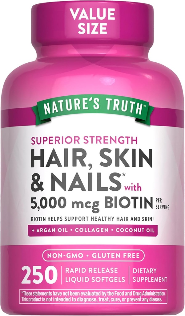 Nature's Truth Hair, Skin & Nails Βιταμίνες 