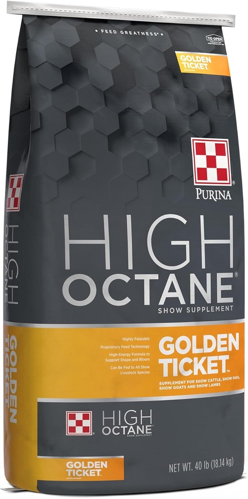 Purina Waggin' Trem High Octane Golden Ticket 40 kg Bolsa 40 #