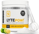 LyteLine Electrolytes Powder - Minerały morskie - Suplement do wody z cytryny - 90 Słupki - Non-GMO, No Calories, No Sugar - Pyszny Keto uzupełniający napój - Idealny do ćwiczeń