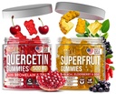 Joyli Quercetin & Superfruit Gummies Bundle – Immune & Antioxidant Support – Vegan Multivitamin Formula with Vitamins A, C, D, E, Zinc, Goji & Elderberry – 2 Pack for Adults