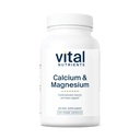 Vital Nutrients Calcium & Magnesium - Vegan Calcium Supplement with Magnesium - Support Bone Strength, Muscle, and Heart Health - Gluten, Dairy, Soy Free - Non-GMO - 100 Capsules