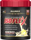 AllMAX ISOFLEX Whey Protein cô lập, Vanilla - 1 lb - 27 gms of Protin Per Scrop - Zero Fat & Sugar - 99% Loctose free & Soy - Approx. 15 Phụng sự