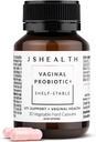 JSHealth Vitamin Vaginal Probiotic Suplement - Mendukung Kesehatan Urin dan Kesehatan Vaginal - Shelf Stabil Infeksi Yeast untuk Perempuan (30 Katup)