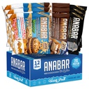 Anabar Protein Bar, Candy Bar z beljakovinami, Najboljši okus protein Bar na svetu, Brez sladkornih alkoholov, Visoke beljakovine, Neverjetno okusno, 20 Gram beljakovin (12 Bars, Variety Pack)