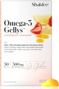 Shakelee - Omega-3 GellysTM - dâu rừng chanh - 30 Gellys