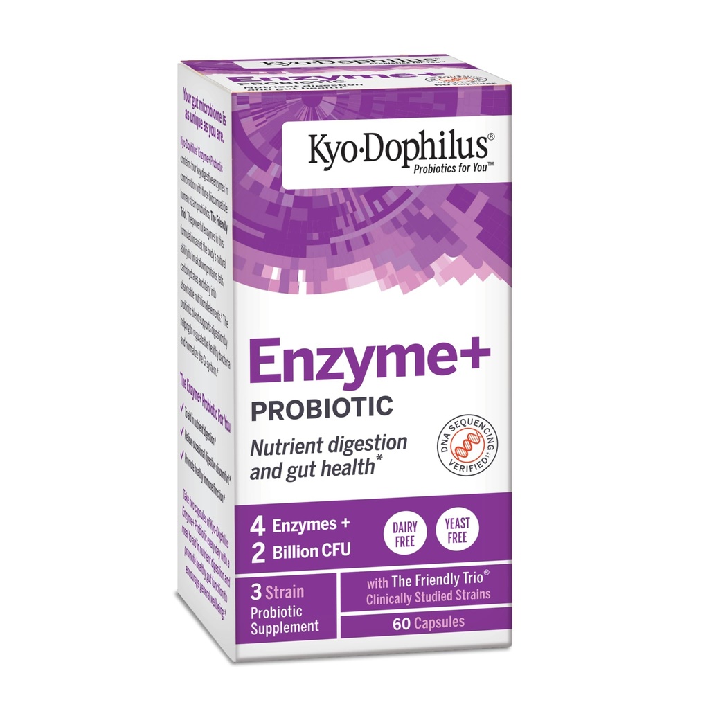 Wakunaga/Kyolic - Kyo-Dophilus W/Enzymes (Heat Stable Probiotic) 60 Cap