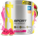 Tế bào C4 Sport Pre Workout Powder Watermelon - Nguồn năng lượng sản xuất trước với sáng chế + 135mg Caffeine và Beta-Alanine trình diễn hỗn hợp - nâng cao độ phân phối 30