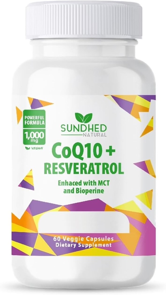 CoQ10 Erőteljes antioxidáns (kapszula Coq10 + Resveratrol)