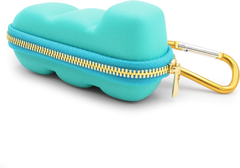 CASEMATIX Turquoise Astma Inhaler potovalni primer, ne vključuje Inhaler medicine