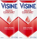 Visine Red Eyes Safeed Red Eyes thả đôi mắt đỏ để giúp Relieve Red Eyes do các sự kích thích nhanh chóng, Tetrahydzoline HCIC, 0.5 fl.