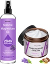 Topical Magnesium Lotion & Spray jalgade krambid ja uni, Öösel Magneesium Kreem valu, lihaste lõõgastav, Calm, Sügavhüdraat keha ja naha hooldus - loomulik ja ohutu lastele