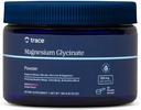 Trace Minerals Magnesium Glycinate Powder - Daglig Magnesiumpulver för sömnstöd - Kalmning Bedtime Drink - Naturlig & Gentle - Grape - 180g (60 portioner)