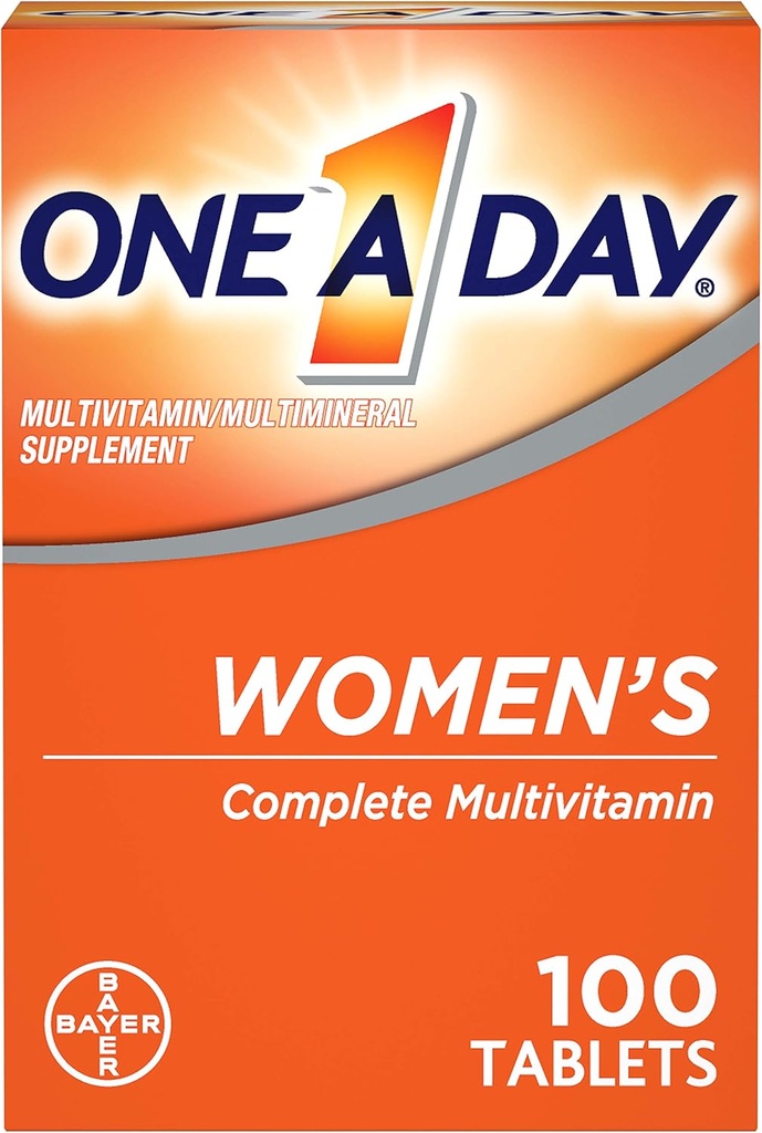 Suatu hari wanita Multivitamin, Suplemen dengan Vitamin A, Vitamin C, Vitamin D, Vitamin E dan Zinc untuk Imune Health Support, B12, Biotin, Calcium & More, Tablet, 100 count