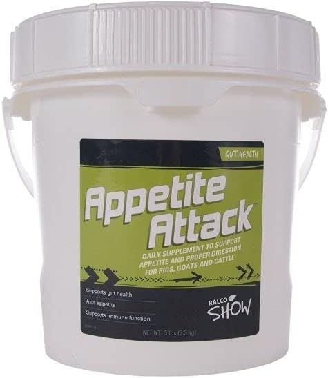 Ralco Show Appetite Attack - Daily Gut Health Supplement, um Ihr Projekt gesund und Hungry zu halten (5 lbs)