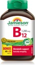 Jamieson Vitaminas B12 (kobalaminas) 1200µg, Išleidimo laikas, 80 tablečių