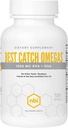 NBI Best Catch Omegas High Potency Omega-3 | EPA + DHA for Heart, Brain Support , Best Absorption , Sustainably Sourced , Burpless Formula   Natural Lemon Scent | 120 Softgel Capsules