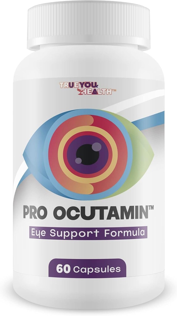 Pro Ocutamin - Eye Dukung Formula - Dukung Vision Sehat - Aid Reduced Eye Strain, Blurry Vision, Eye Pain - Bantuan Efek Kontra Biru - Vision Health Supplemen - Lihat Jelas Hari & Malam