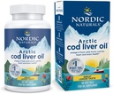 Nordic Naturals Arctic Cod Life Oil, Lemon - 90 Soft Gels - 750 mg EPA & DHA - Heart & Brain Health, Egészséges Immunitás, Teljes Wellness - Non-GMO - 30 Servings