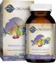 Jardim da Vida Orgânicos Mulheres Pré-natal Multivitamin com vitamina D3, B6, B12, C & Ferro, Folato de Energia & Desenvolvimento Fetal Saudável – Orgânico, Não-GMO, Gluten-Free, Vegan, 60 fornecimento dia