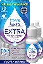 TheraTears Extra száraz szem cseppek, Twin Pack, 2 üveg x 0,5 fl oz (1x csomag)