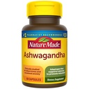 Nature Made Ashwagandha Capsules 125mg for Stress Support, Ashwagandha Supplements, 60 Capsules, 60 Day Supply