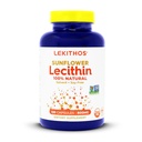 100% Natural Sunflower Lecithin Capsules | Solvent-Free | 800mg Per Capsule | Soy-Free, Gluten-Free, Vegan | Natural Lactation Support | Nervous System Support | 120 Vegetarian Capsules
