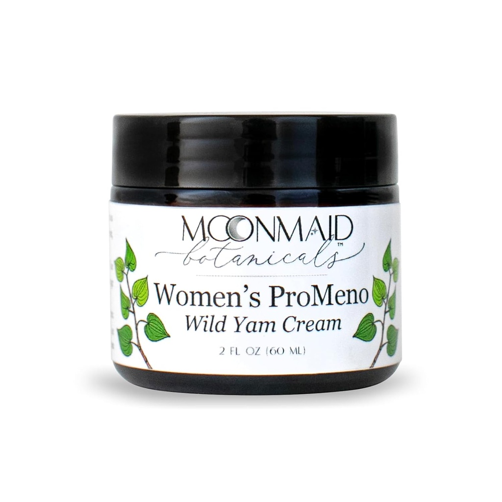MoonMaid ProMeno Wild Yam Cream pre Hormone Balance 2 Oz 