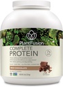 PlantFusion Complete Vegan Protein Pulber - Taimne Valgu Pulber BCAA-de, seedeensüümide ja hernevalguga - Keto, Gluteenivaba, Sojavaba, Non-Dairy, No Sugar, Non-GMO - Rich Chocolate 5 lb