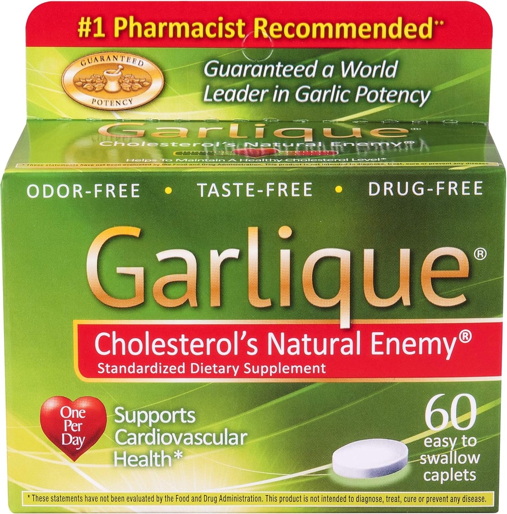 Garlique Caplets 60 tabletter (pakning med 4)