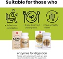 Natural Digestive Enzymes & Herbal Digestive Enzymes Fiber Supplement for Women, 39 Plant & 7 Energy & Metabolism Support, Gold 150 Tablets, 일본, 2 EA
