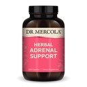 Dr. Mercola Herbal Adrenal Support - Supports Energy & Hormonal Balance - Organic Ashwagandha & Holy Basil - Adaptogen Complex - Gluten-Free - 180 Capsules (90 Servings)
