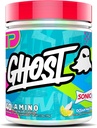GHOST Amino Asit Supplement, Sonic Ocean Water - 40 Hizmet - Hydration and Recovery 4.5g BCAA & 5.5g EAA - Soy & Gluten-Free, Vegan