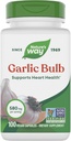 Nature's Way Usturoi Bulb, Susţine Heart Health*, non-GMO Project Verified, 580 mg per Serving, Vegan, 100 Capsule (Packing May Vary)