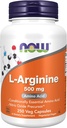 Teraz L-Arginina 500 mg, 250 Kapsułek Veg (opakowanie może się różnić