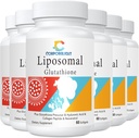 Liposomal Glutatione Softgels, Enhanced Absorption - Liposomal Delivery, Active Form L-Glutatione, Cellular, Immunity Function & Liver Detox, Rikas antioksidantti Formula, Gluteeniton, 360 Softgels