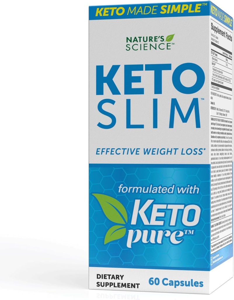 Dabas zinātne Keto Slim, 60ct