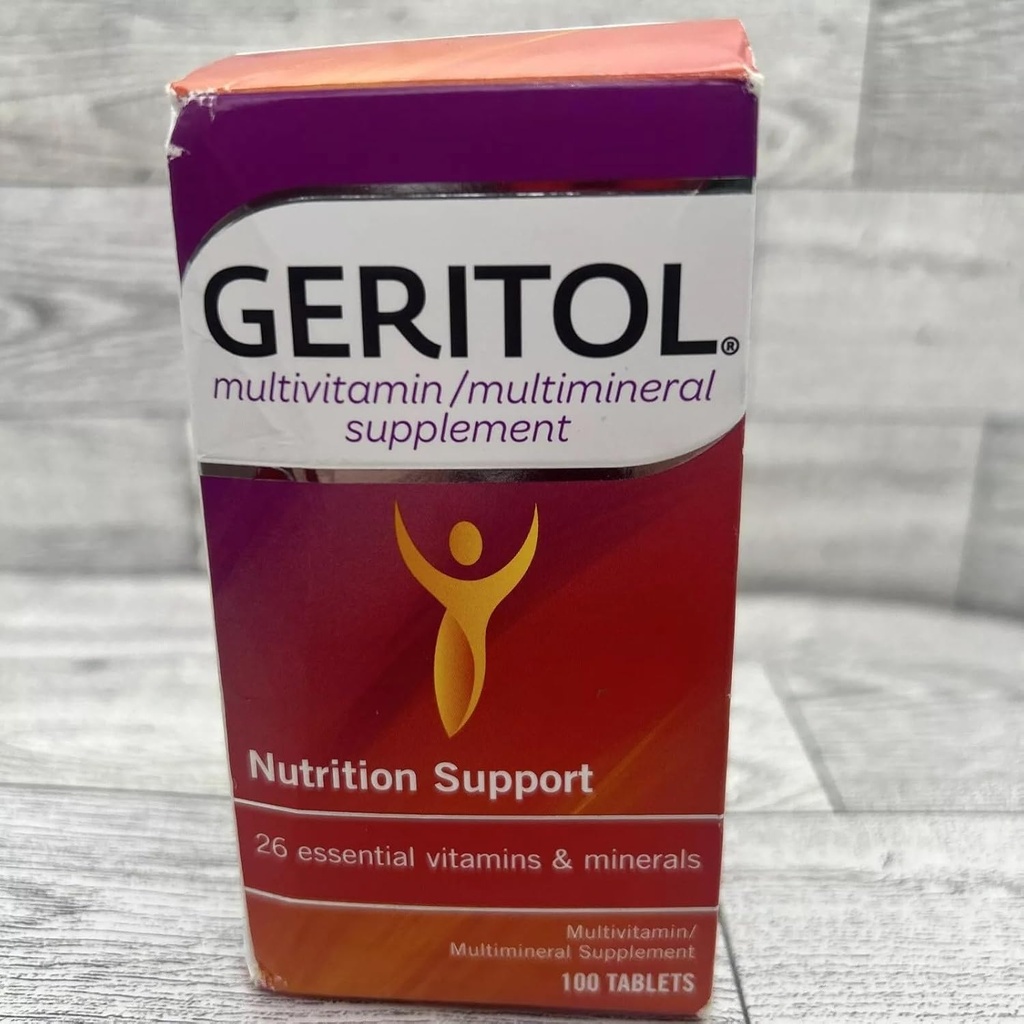 Geritol Full Tablets 100 tabletti (pakk 8)
