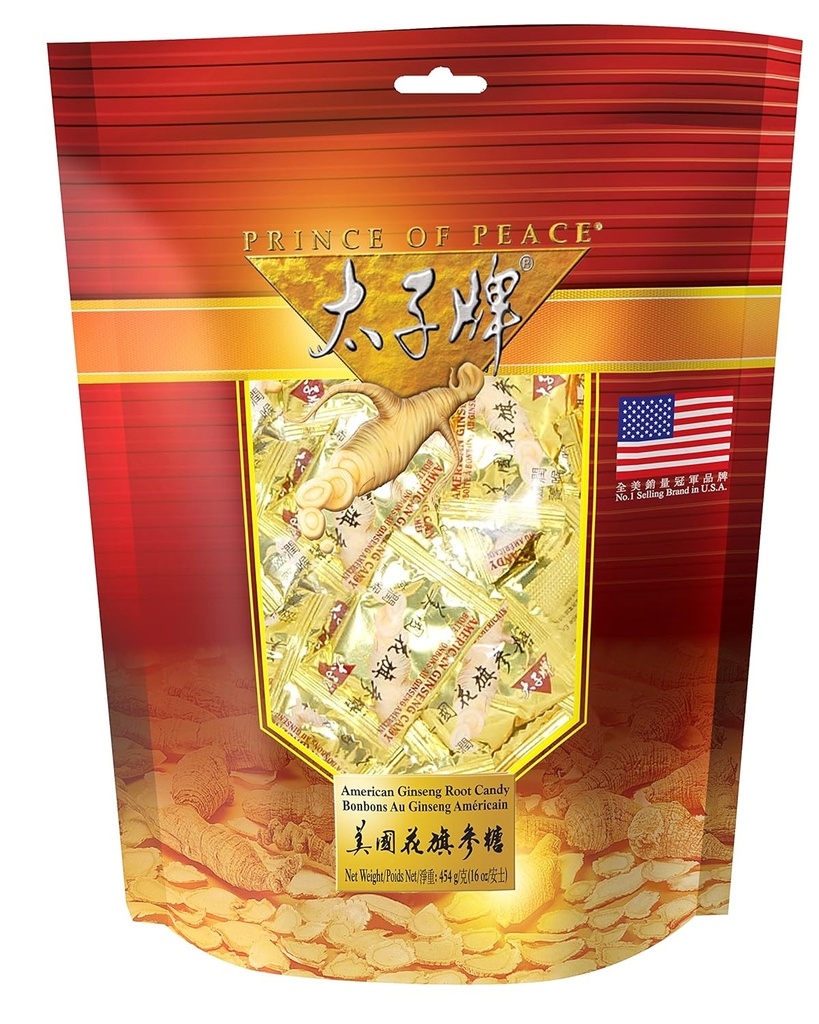 Principe di Pace American Ginseng Root Candy (1 lb)